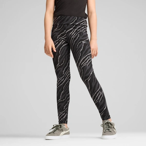 PUMA ESS+ ANIMAL Leggings: Wilde pret voor grote kids, stijlvol & comfortabel, klaar voor avontuur!